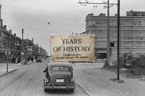 Foto kein Zeitgenössisches Original Holland Belgien Vormarsch Straßenansicht Fra