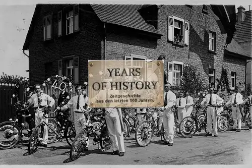 Foto kein Zeitgenössisches Original Fahrrad Ober-Wöllstadt Hessen Wetteraukreis 