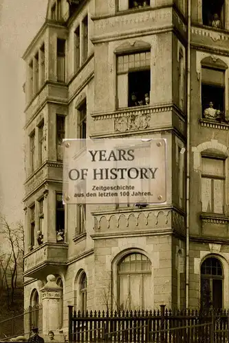 Foto kein Zeitgenössisches Original Hausansicht ca. 1910 Ruhrgebiet Westfalen ?