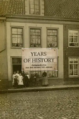 Foto kein Zeitgenössisches Original Hausansicht Ruhrgebiet ca. 1910