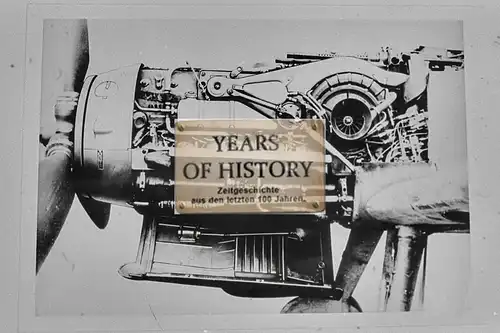 Foto kein Zeitgenössisches Original Flugzeug airplane aircraft Motor