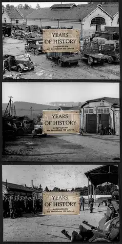 3x Foto kein Zeitgenössisches Original Beute Fahrzeuge Frankreich Belgien