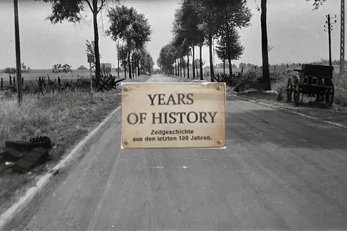 Foto kein Zeitgenössisches Original Vormarschstraße Sperren Draht Belgien Frankr