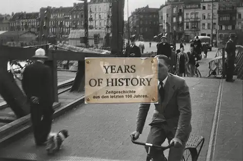 Foto kein Zeitgenössisches Original Zerstörte Brücke Straßenansicht Fahrzeuge Be