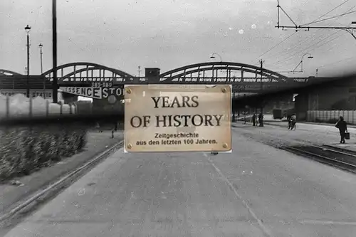 Foto kein Zeitgenössisches Original Brücke Autobahn Belgien Frankreich Holland
