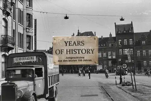 Foto kein Zeitgenössisches Original Straßenansicht Zivile Fahrzeuge Belgien Fran