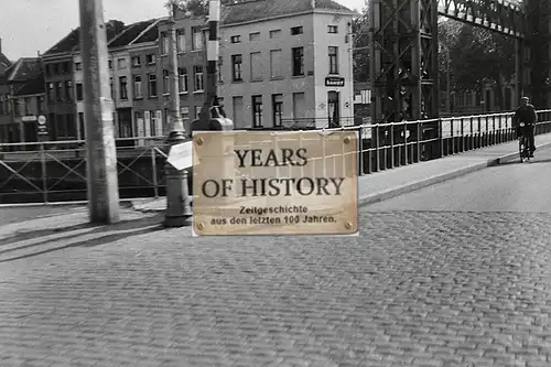 Foto kein Zeitgenössisches Original Straßenansicht Brücke Belgien Frankreich Hol