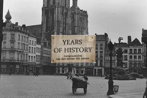 Foto kein Zeitgenössisches Original Platz Kirche Kathedrale Belgien Frankreich H