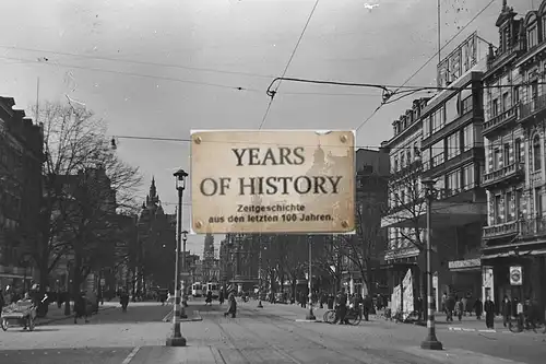 Foto kein Zeitgenössisches Original Straßenansicht Belgien Frankreich Holland