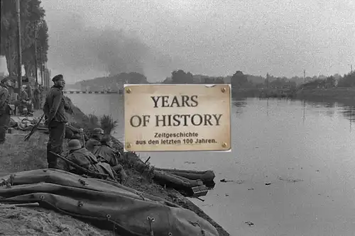 Foto kein Zeitgenössisches Original Holland Luftangriff Fluss Pioniere Belgien F