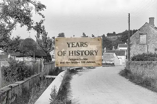 Foto kein Zeitgenössisches Original Frankreich Dorf Straßenansicht Belgien Holla