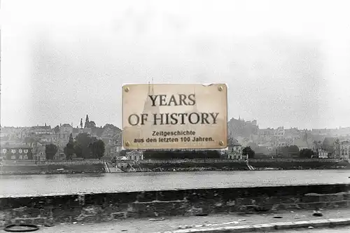 Foto kein Zeitgenössisches Original Frankreich Fluss Kirche Belgien Holland