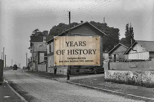 Foto kein Zeitgenössisches Original Frankreich Vormarsch Fahrzeuge Dorf Belgien