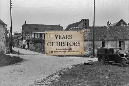 Foto kein Zeitgenössisches Original Frankreich Quartier im Dorf Bauern