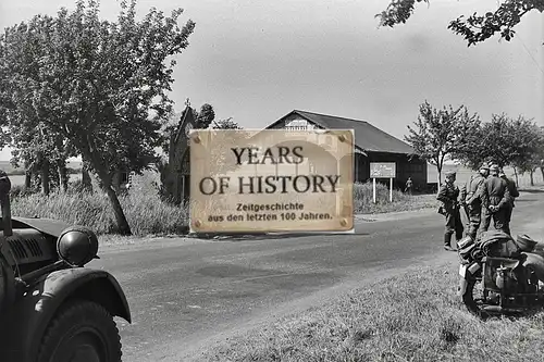 Foto kein Zeitgenössisches Original Holland Belgien Frankreich Landstraße Vormar
