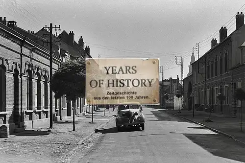 Foto kein Zeitgenössisches Original Holland Belgien Frankreich Straßenansicht Fa