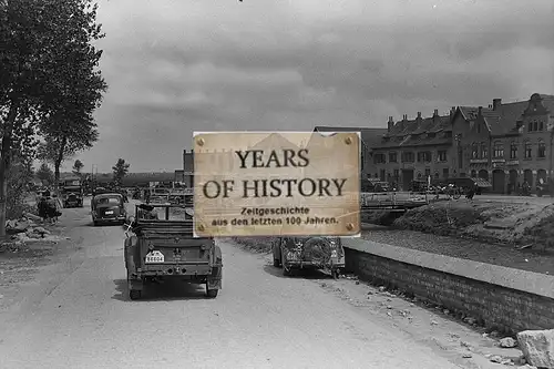 Foto kein Zeitgenössisches Original Holland Belgien Vormarsch Fahrzeuge Frankrei