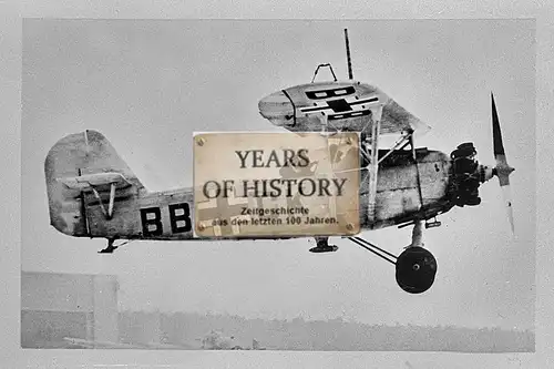 Foto kein Zeitgenössisches Original Flugzeug Heinkel He BB+CK airplane aircraft