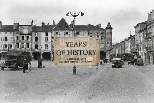 Foto kein Zeitgenössisches Original Frankreich Belgien Markt Stadt Fahrzeuge