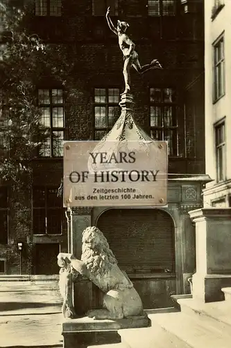 Foto kein Zeitgenössisches Original Danzig Gdansk am Artushof Denkmal Polen