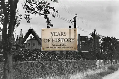 Foto kein Zeitgenössisches Original Frankreich Belgien Zeche Grube Bergwerk