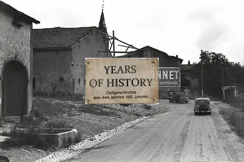 Foto kein Zeitgenössisches Original Frankreich Belgien Vormarsch Straßenansicht 