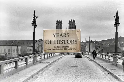 Foto kein Zeitgenössisches Original Frankreich Belgien Brücke Kirche