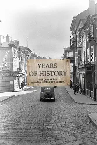 Foto kein Zeitgenössisches Original Frankreich Belgien Straßenansicht Fahrzeuge