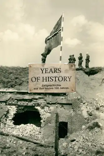 Foto kein Zeitgenössisches Original Danzig Gdansk Westerplatte Bunker Shelter Po