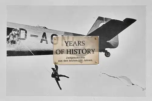 Foto kein Zeitgenössisches Original Flugzeug Junkers Ju 52 D-AONU Fallschirmspri