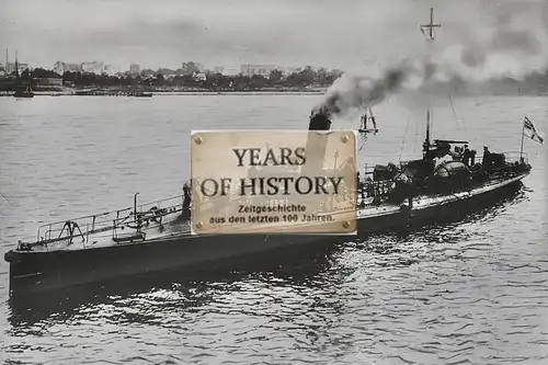 Foto kein Zeitgenössisches Original Boot Kaiserliche Marine Schiff