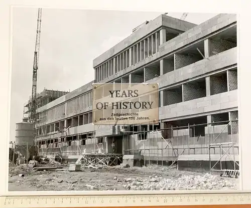 Foto 24x30cm Bonn Alfter Beuel Gebäude im Rohbau