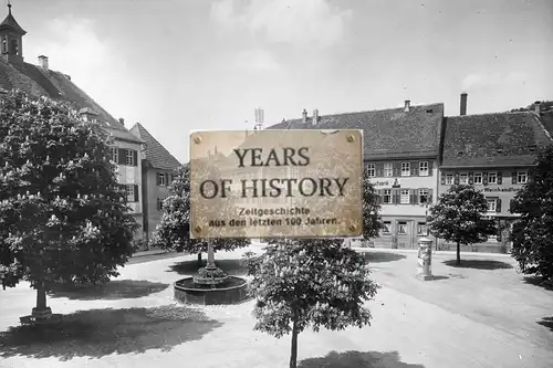 Foto 10x15cm Baden Württemberg Sulz am Neckar Marktplatz Brunnen