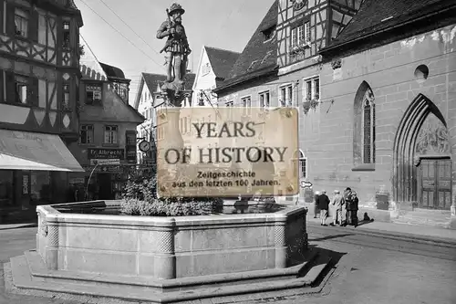 Foto 10x15cm Baden Württemberg Reutlingen Maximiliansbrunnnen 
