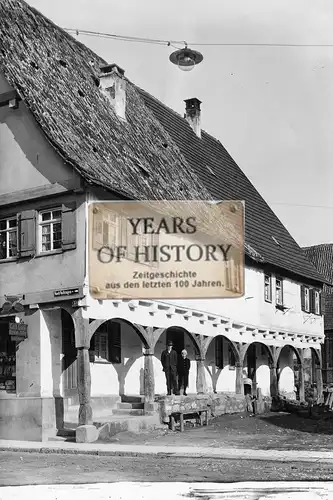 Foto 10x15cm Baden Württemberg Möhringen auf den Fildern altes Haus