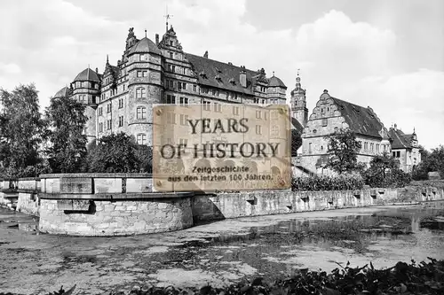 Foto 10x15cm Baden Württemberg Neuenstein Schloss des Fürsten von Hohenlohe-Öhri