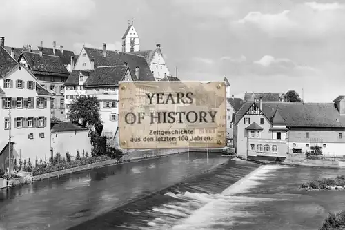 Foto 10x15cm Baden Württemberg Riedlingen an der Donau Stadtansicht Kirche