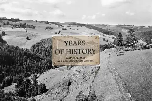 Foto 10x15cm Baden Württemberg Voralpenland von Isny im schwäbischen Allgäu 