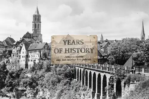 Foto 10x15cm Baden Württemberg Rottweil am Neckar Blick auf Stadt Kirche Brücke