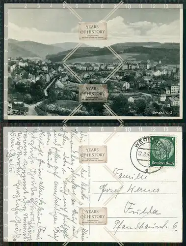 Orig. AK Werdohl in Westfalen Sauerland gel. 1942