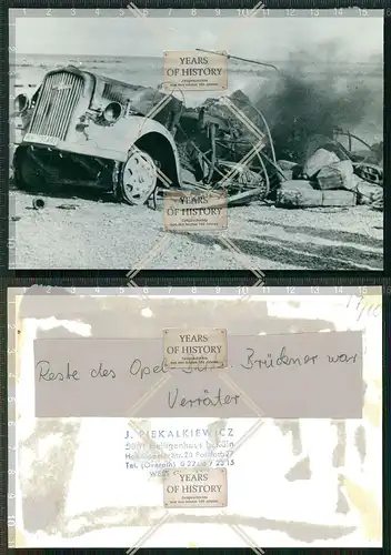 Foto Opel Blitz Explosion Fahrzeug LKW