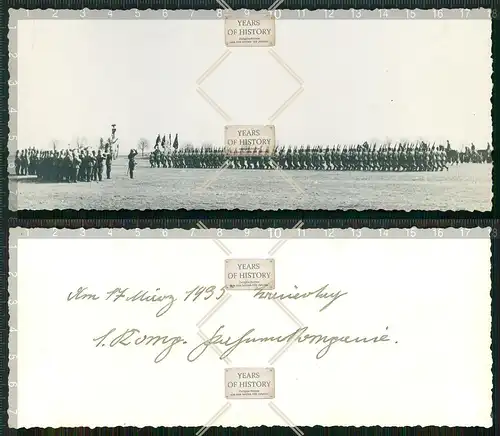 Orig. großes Foto 1935 Soldaten uvm
