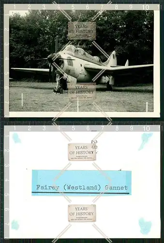 Foto Flugzeug airplane aircraft Fairey Westland Gannet
