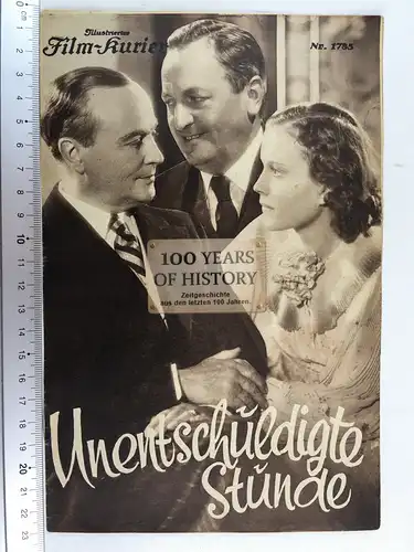 Illustrierter Film Kurier IFK Nr 1785 Unentschuldigte Stunde Hans Moser