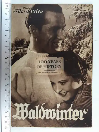 Illustrierter Film Kurier IFK Nr 1470 Waldwinter Viktor Staal Hansi Knotek Hans