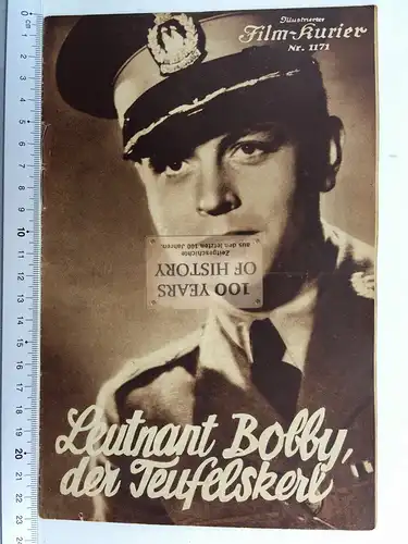 Illustrierter Film Kurier IFK Nr 1171 Leutnant Bobby der Teufelskerl Lida Baarov