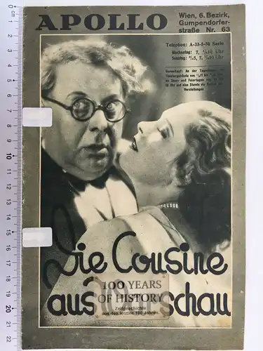 Illustrierter Film Kurier IFK Nr 63 Die Cousine aus Warschau Louis Verneuil Lian