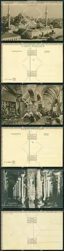 Orig. AK Konstantinopel Istanbul Türkei Panorama Moschee