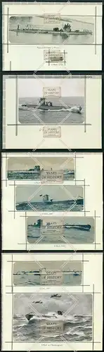 Orig. Zeitungsfotos zeitgenössisch U-Boot Unterseeboot
