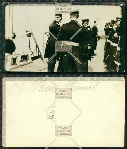 Orig. Foto Marine Albert Wilhelm Heinrich von Preußen